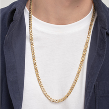 Load image into Gallery viewer, Men's Gold Chain Link Necklace