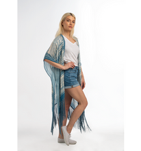 Load image into Gallery viewer, Aztec Fringe Wrap