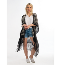 Load image into Gallery viewer, Aztec Fringe Wrap