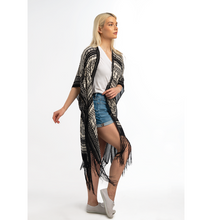 Load image into Gallery viewer, Aztec Fringe Wrap