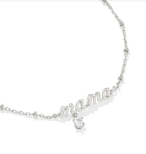 Load image into Gallery viewer, Kendra Scott Mama Crystal Delicate Chain Bracelet Gold or Silver
