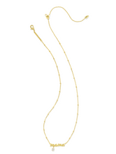 Load image into Gallery viewer, Kendra Scott Mama Crystal Pendant Necklace gold or silver