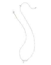 Load image into Gallery viewer, Kendra Scott Mom Crystal Pendant Necklace in gold or silver