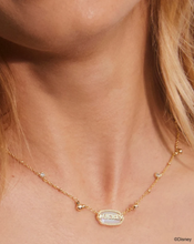 Load image into Gallery viewer, Kendra Scott Mickey Mouse Elisa Necklace Iridescent Drusy