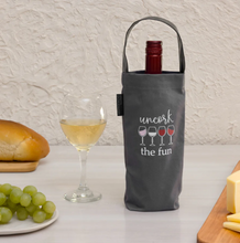 Load image into Gallery viewer, Uncork Wine Bottle Gift Bag