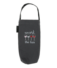 Load image into Gallery viewer, Uncork Wine Bottle Gift Bag
