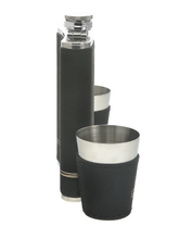 Load image into Gallery viewer, Best Man One 8 oz Flask and Two 1.5 oz Shot Glasses