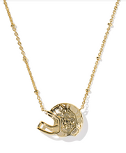 Load image into Gallery viewer, Kendra Scott Football Helmet Mother of Pearl Necklace