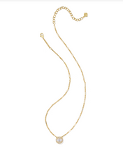 Load image into Gallery viewer, Kendra Scott Bella Short Pendant Necklace White CZ