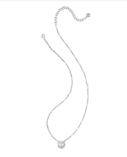 Load image into Gallery viewer, Kendra Scott Bella Short Pendant Necklace White CZ