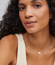 Load image into Gallery viewer, Kendra Scott Gold Abbie Necklace In Ivory Mother of Pearl