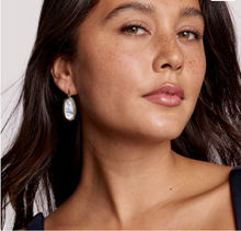 Load image into Gallery viewer, Kendra Scott Dani Bezel Gold Ivory Mother of Pearl