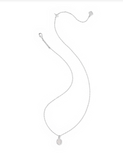 Load image into Gallery viewer, Kendra Scott Daphne Crystal Frame Pendant Necklace Gold Iridescent Drusy