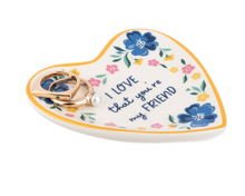 Load image into Gallery viewer, Friend Heart Trinket Dish