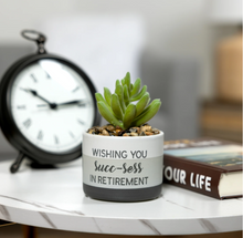 Load image into Gallery viewer, Succ-sess Artificial Potted Plant