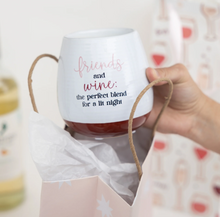 Load image into Gallery viewer, Friends and Wine Soy Wax Candle Reveal Tranquility