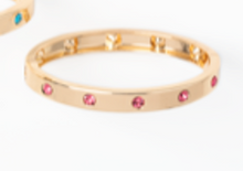 Load image into Gallery viewer, Gem Bangle Bracelet