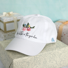 Load image into Gallery viewer, Retired to the Garden White Adjustable Hat