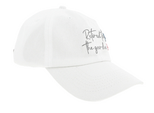 Load image into Gallery viewer, Retired to the Garden White Adjustable Hat