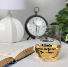 Load image into Gallery viewer, Between the Wines Stemless Wine Glass