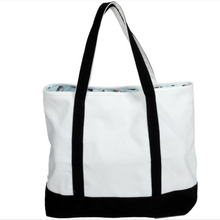 Load image into Gallery viewer, Book Lover Canvas Tote Bag