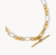 Load image into Gallery viewer, Embry Link Chain Vintage Mixed Metal Necklace