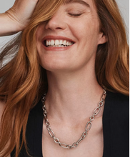 Load image into Gallery viewer, Kendra Scott Embry Silver Chain Link Necklace