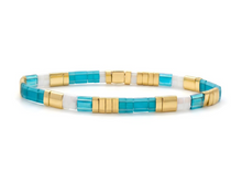 Load image into Gallery viewer, Words to Live By-Faith Morse Code Bracelet