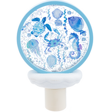 Load image into Gallery viewer, Sea Critters Shimmer Disk LED Night Light