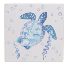 Load image into Gallery viewer, Coastal Sea Life Coaster Set of Four