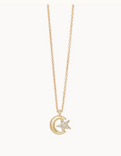 Load image into Gallery viewer, Spartina Shooting Star/Moon Star Necklace