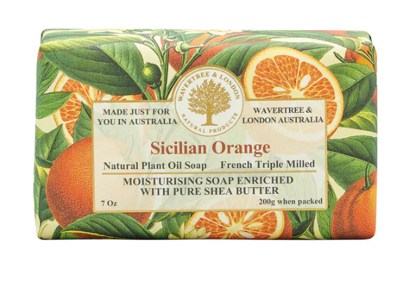 Sicilian Orange Organic Shea Butter Bar Soap