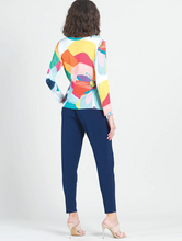 Load image into Gallery viewer, Side Tie Waist Top - Sunburst Petal size XL -50% off!