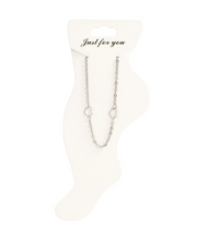 Load image into Gallery viewer, Stainless Steel Hearts Station Anklet