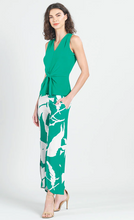 Load image into Gallery viewer, Clara Sunwoo Sleeveless Front Tie Top - Emerald Green 50% off