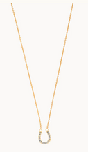 Load image into Gallery viewer, Spartina Feel Lucky Horseshoe Necklace