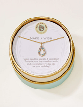Load image into Gallery viewer, Spartina Sea La Vie Necklace 18" Make a Wish/Flame Gold