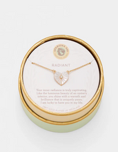 Load image into Gallery viewer, Spartina Sea La Vie Necklace Radiant/Mother-of-Pearl Heart Gold