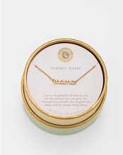 Load image into Gallery viewer, Spartina Sea La Vie Necklace Thanks Mama/Script Gold