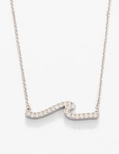 Load image into Gallery viewer, Spartina Sea La Vie Necklace Hope Floats/Wave Silver