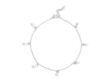 Load image into Gallery viewer, Stainless Steel Pearl Anklet