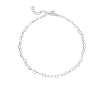 Load image into Gallery viewer, Stainless Steel Intertwined Hearts Anklet