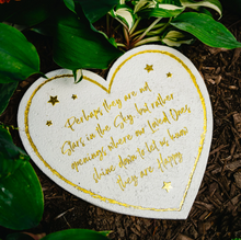 Load image into Gallery viewer, Stars in the Sky Heart Garden Stone