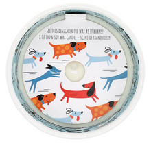 Load image into Gallery viewer, Stay Pawsome - 8oz Soy Wax Reveal Candle for a Dog Lover