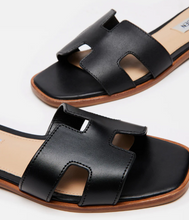Load image into Gallery viewer, Steve Madden Black Hadyn Sandal