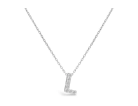 Load image into Gallery viewer, Stia Silver Letter Of Mine, Let It Shine Initial Necklaces