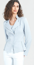 Load image into Gallery viewer, Stone Liquid Leather Jacket by Clara Sunwoo