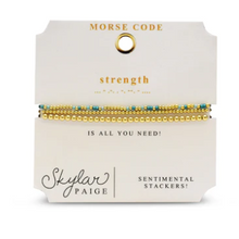 Load image into Gallery viewer, Strength Bracelet - Sentimental Stackers