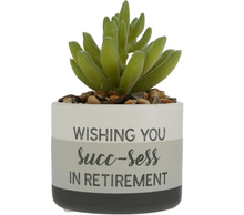 Load image into Gallery viewer, Succ-sess Artificial Potted Plant