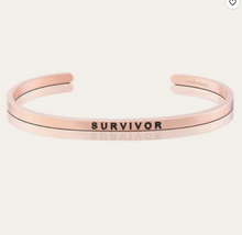 Load image into Gallery viewer, Survivor MantraBand Bracelet